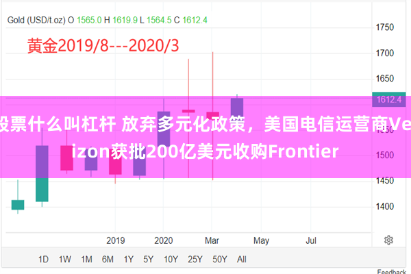 股票什么叫杠杆 放弃多元化政策，美国电信运营商Verizon获批200亿美元收购Frontier