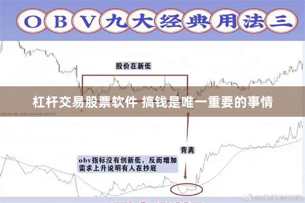 杠杆交易股票软件 搞钱是唯一重要的事情